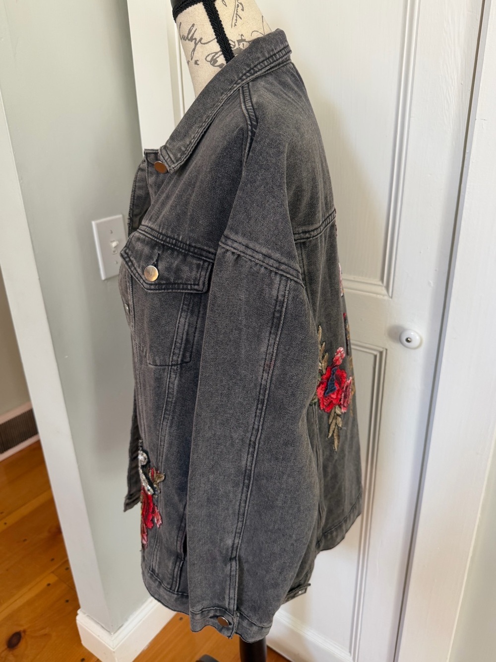 Custom Made Taylor Swift "Eras Tour" Jean Jacket. Women's Size: L. - Picture 5 of 14